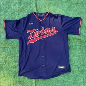 Nike Navy Blue Athletic Jersey